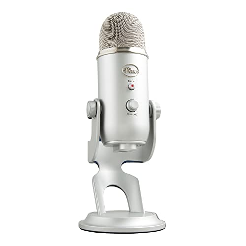 Blue Microphones Yeti Professionelles USB-Mikrofon silber