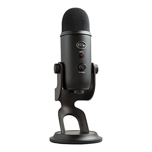 Blue Microphones Yeti Professionelles USB-Mikrofon schwarz